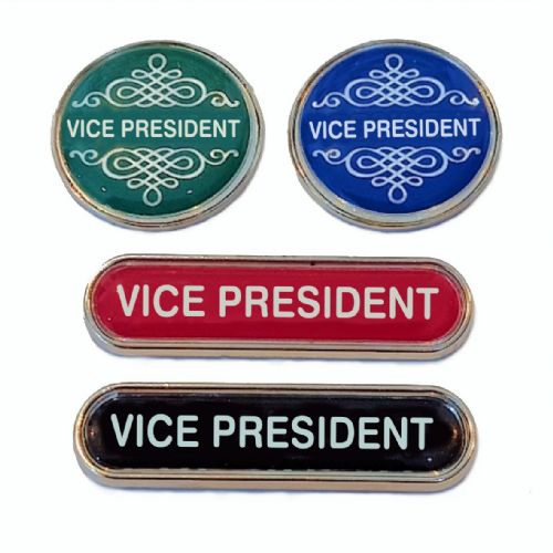 VICE PRESIDENT badge